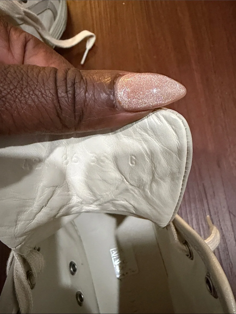 Gucci Women's High-Top Canvas & Leather Sneakers in Off-White